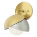 Hubbardton Forge - One Light Bath Sconce - Brooklyn - Modern Brass- Union Lighting Luminaires Decor