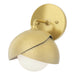 Hubbardton Forge - One Light Bath Sconce - Brooklyn - Modern Brass- Union Lighting Luminaires Decor