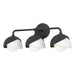 Hubbardton Forge - Three Light Wall Sconce - Brooklyn - Black- Union Lighting Luminaires Decor