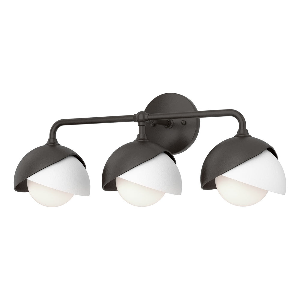 Hubbardton Forge - Three Light Wall Sconce - Brooklyn - Oil Rubbed Bronze- Union Lighting Luminaires Decor