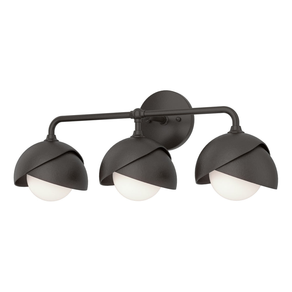Hubbardton Forge - Three Light Bath Sconce - Brooklyn - Oil Rubbed Bronze- Union Lighting Luminaires Decor