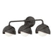 Hubbardton Forge - Three Light Bath Sconce - Brooklyn - Oil Rubbed Bronze- Union Lighting Luminaires Decor