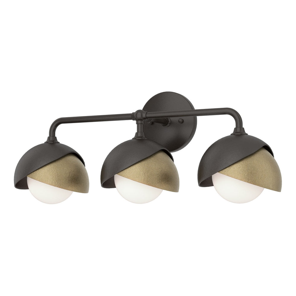 Hubbardton Forge - Three Light Bath Sconce - Brooklyn - Oil Rubbed Bronze- Union Lighting Luminaires Decor