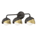 Hubbardton Forge - Three Light Bath Sconce - Brooklyn - Oil Rubbed Bronze- Union Lighting Luminaires Decor