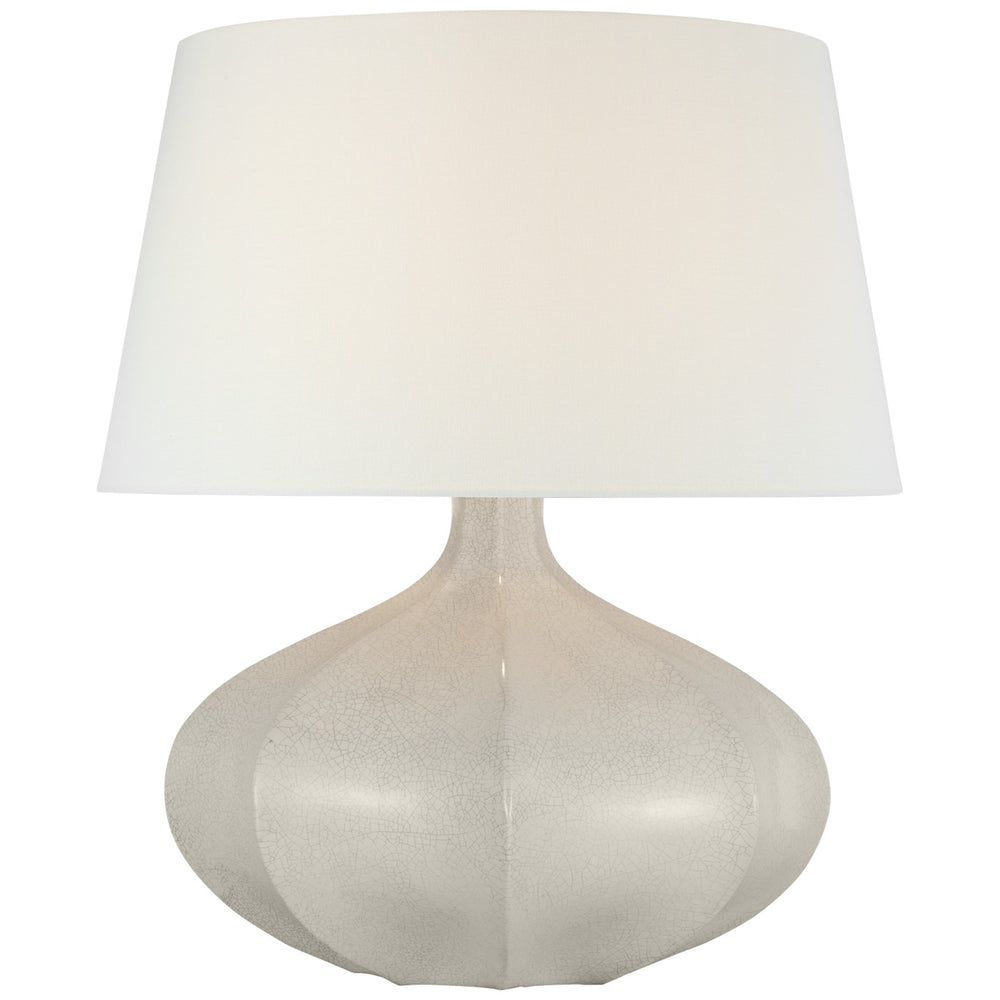 Visual Comfort Signature Canada - LED Table Lamp - Rana - Bone Craquelure- Union Lighting Luminaires Decor