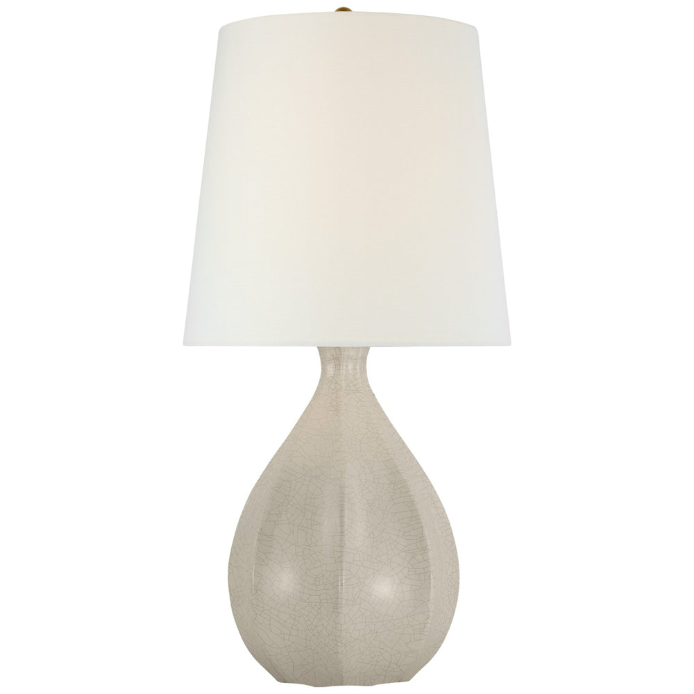 Visual Comfort Signature Canada - LED Table Lamp - Rana - Bone Craquelure- Union Lighting Luminaires Decor