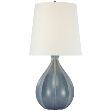 Visual Comfort Signature Canada - LED Table Lamp - Rana - Polar Blue Crackle- Union Lighting Luminaires Decor