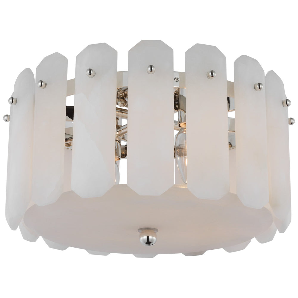 Visual Comfort Signature Canada - Four Light Flush Mount - Bonnington - Polished Nickel- Union Lighting Luminaires Decor
