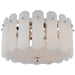 Visual Comfort Signature Canada - Four Light Flush Mount - Bonnington - Polished Nickel- Union Lighting Luminaires Decor