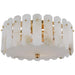 Visual Comfort Signature Canada - Four Light Flush Mount - Bonnington - Hand-Rubbed Antique Brass- Union Lighting Luminaires Decor