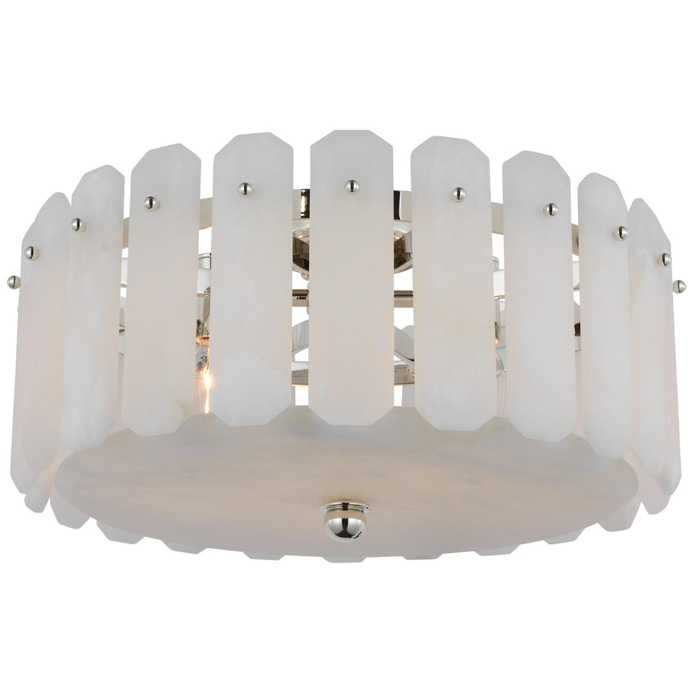 Visual Comfort Signature Canada - Four Light Flush Mount - Bonnington - Polished Nickel- Union Lighting Luminaires Decor