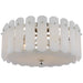 Visual Comfort Signature Canada - Four Light Flush Mount - Bonnington - Polished Nickel- Union Lighting Luminaires Decor