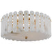 Visual Comfort Signature Canada - Five Light Flush Mount - Bonnington - Hand-Rubbed Antique Brass- Union Lighting Luminaires Decor