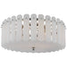 Visual Comfort Signature Canada - Five Light Flush Mount - Bonnington - Polished Nickel- Union Lighting Luminaires Decor