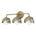 Hubbardton Forge - Three Light Bath Sconce - Brooklyn - Soft Gold- Union Lighting Luminaires Decor