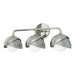 Hubbardton Forge - Three Light Bath Sconce - Brooklyn - Sterling- Union Lighting Luminaires Decor