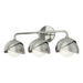 Hubbardton Forge - Three Light Bath Sconce - Brooklyn - Sterling- Union Lighting Luminaires Decor