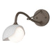 Hubbardton Forge - One Light Wall Sconce - Brooklyn - Bronze- Union Lighting Luminaires Decor