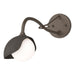Hubbardton Forge - One Light Wall Sconce - Brooklyn - Bronze- Union Lighting Luminaires Decor