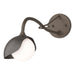 Hubbardton Forge - One Light Wall Sconce - Brooklyn - Bronze- Union Lighting Luminaires Decor