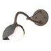 Hubbardton Forge - One Light Wall Sconce - Brooklyn - Bronze- Union Lighting Luminaires Decor