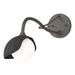 Hubbardton Forge - One Light Wall Sconce - Brooklyn - Dark Smoke- Union Lighting Luminaires Decor