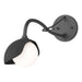 Hubbardton Forge - One Light Wall Sconce - Brooklyn - Black- Union Lighting Luminaires Decor