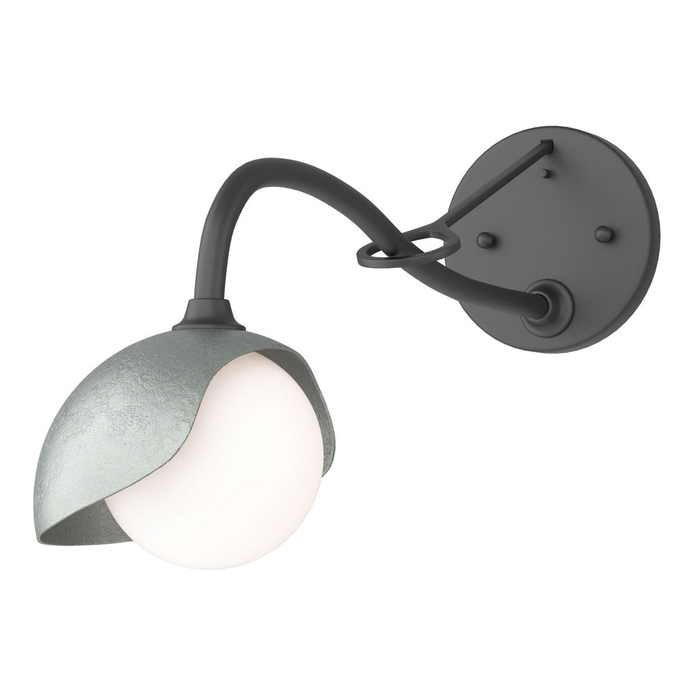 Hubbardton Forge - One Light Wall Sconce - Brooklyn - Black- Union Lighting Luminaires Decor