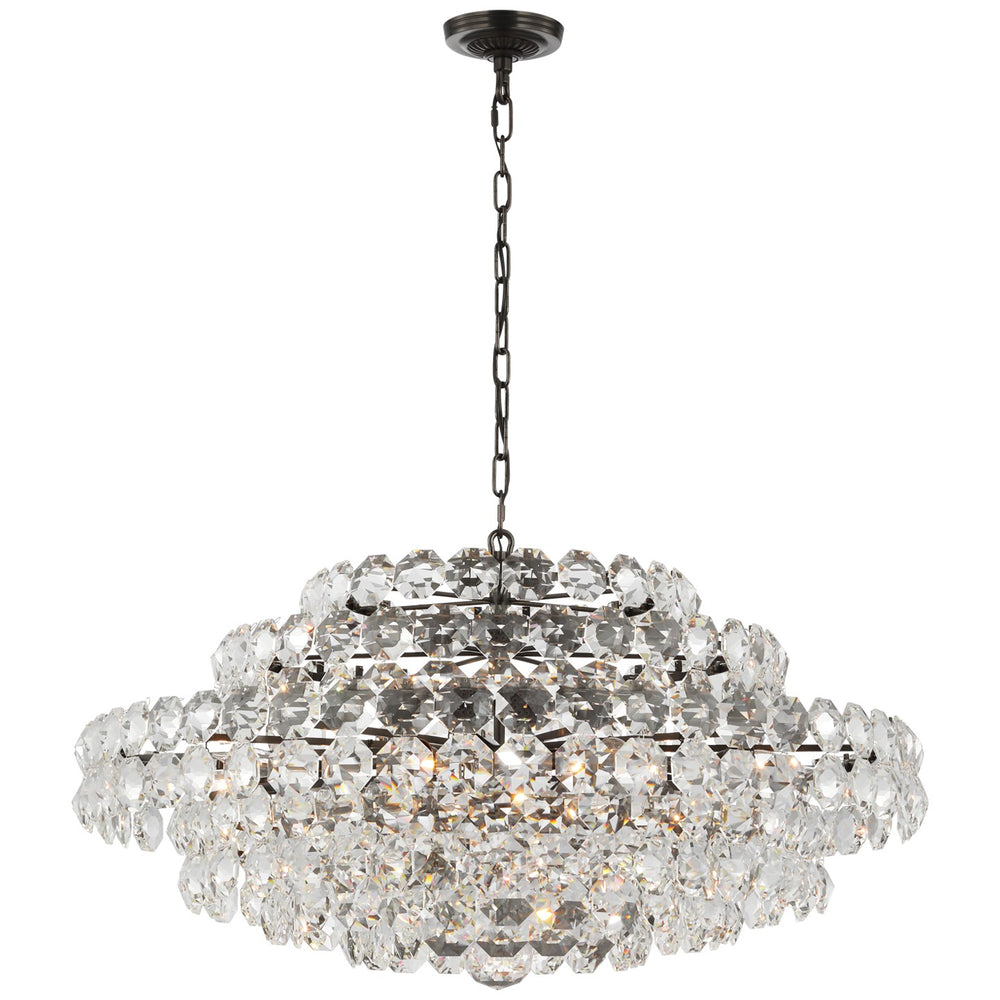 Visual Comfort Signature Canada - 18 Light Chandelier - Sanger - Bronze- Union Lighting Luminaires Decor