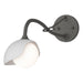 Hubbardton Forge - One Light Wall Sconce - Brooklyn - Natural Iron- Union Lighting Luminaires Decor