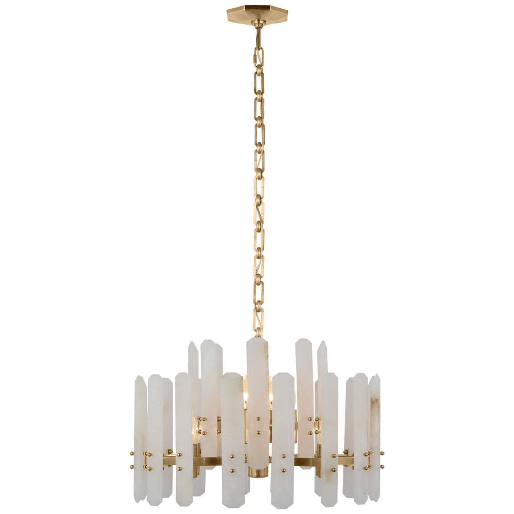 Visual Comfort Signature Canada - 12 Light Chandelier - Bonnington - Hand-Rubbed Antique Brass- Union Lighting Luminaires Decor