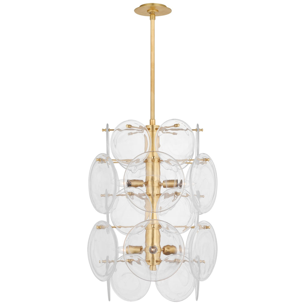 Visual Comfort Signature Canada - Six Light Chandelier - Loire - Gild- Union Lighting Luminaires Decor