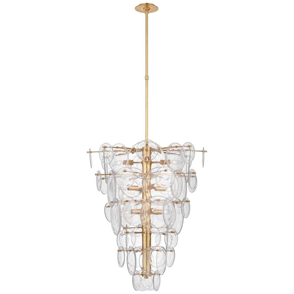 Visual Comfort Signature Canada - 12 Light Chandelier - Loire - Gild- Union Lighting Luminaires Decor