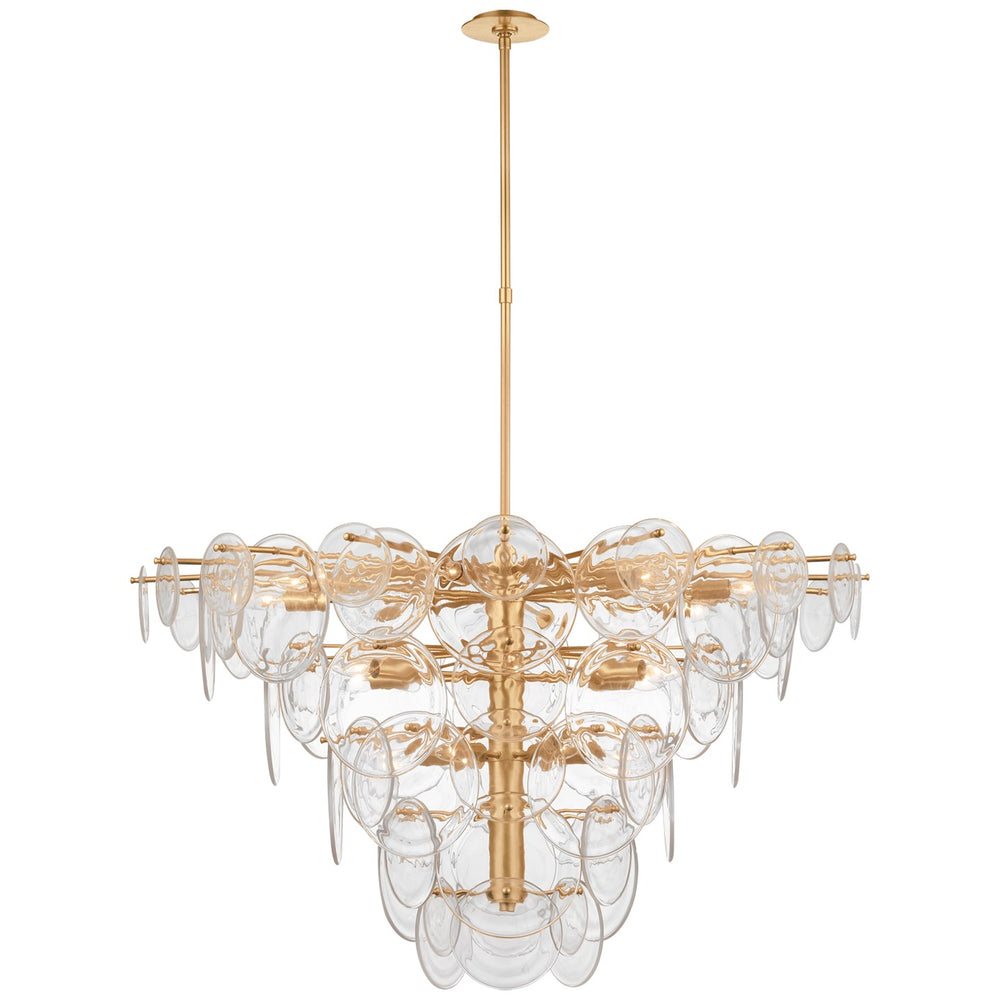 Visual Comfort Signature Canada - LED Chandelier - Loire - Gild- Union Lighting Luminaires Decor