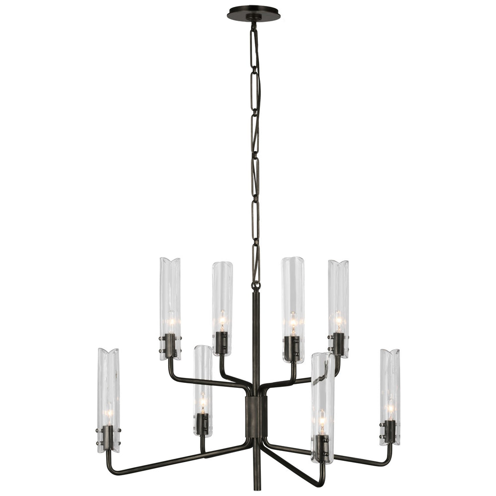 Visual Comfort Signature Canada - LED Chandelier - Casoria - Bronze- Union Lighting Luminaires Decor