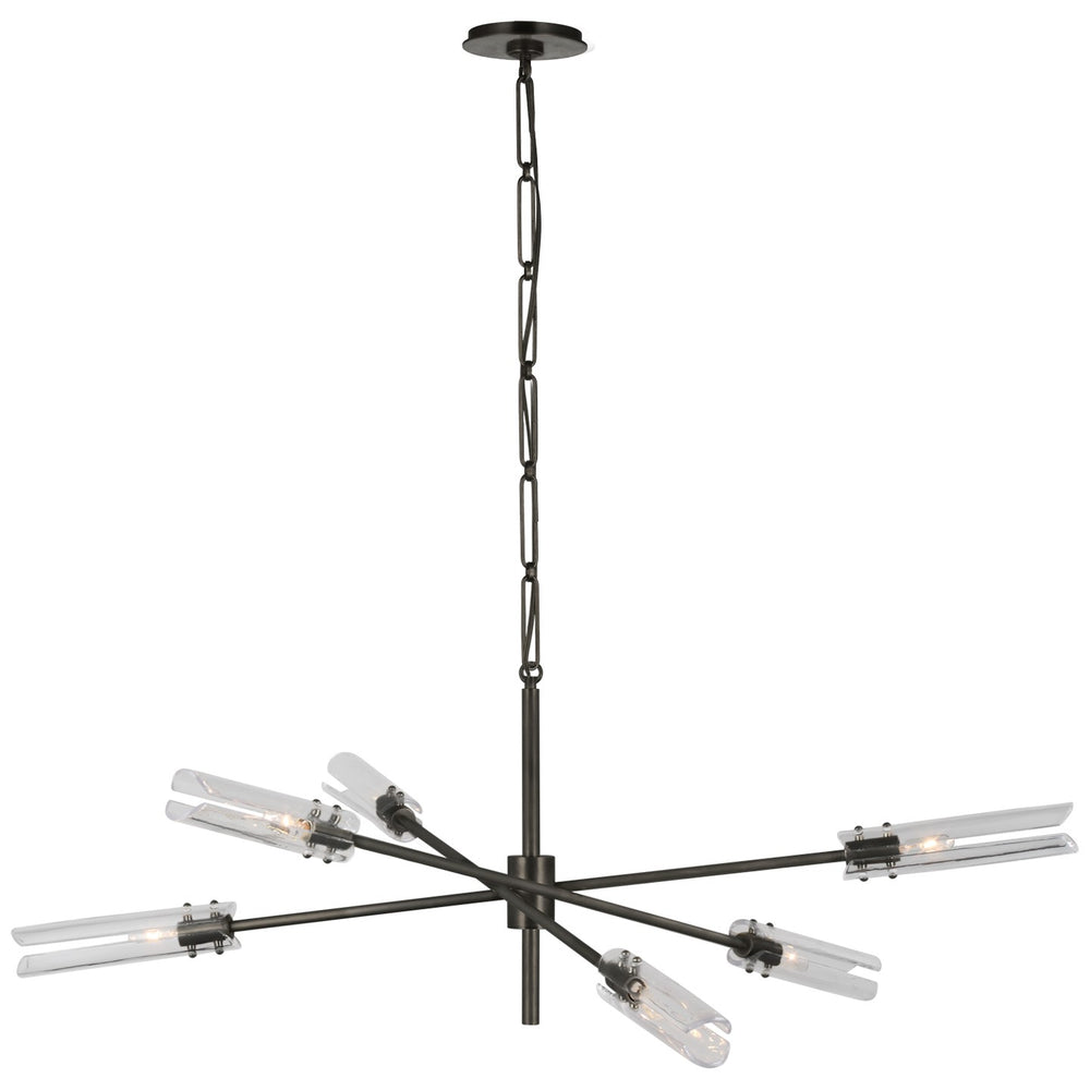 Visual Comfort Signature Canada - LED Chandelier - Casoria - Bronze- Union Lighting Luminaires Decor