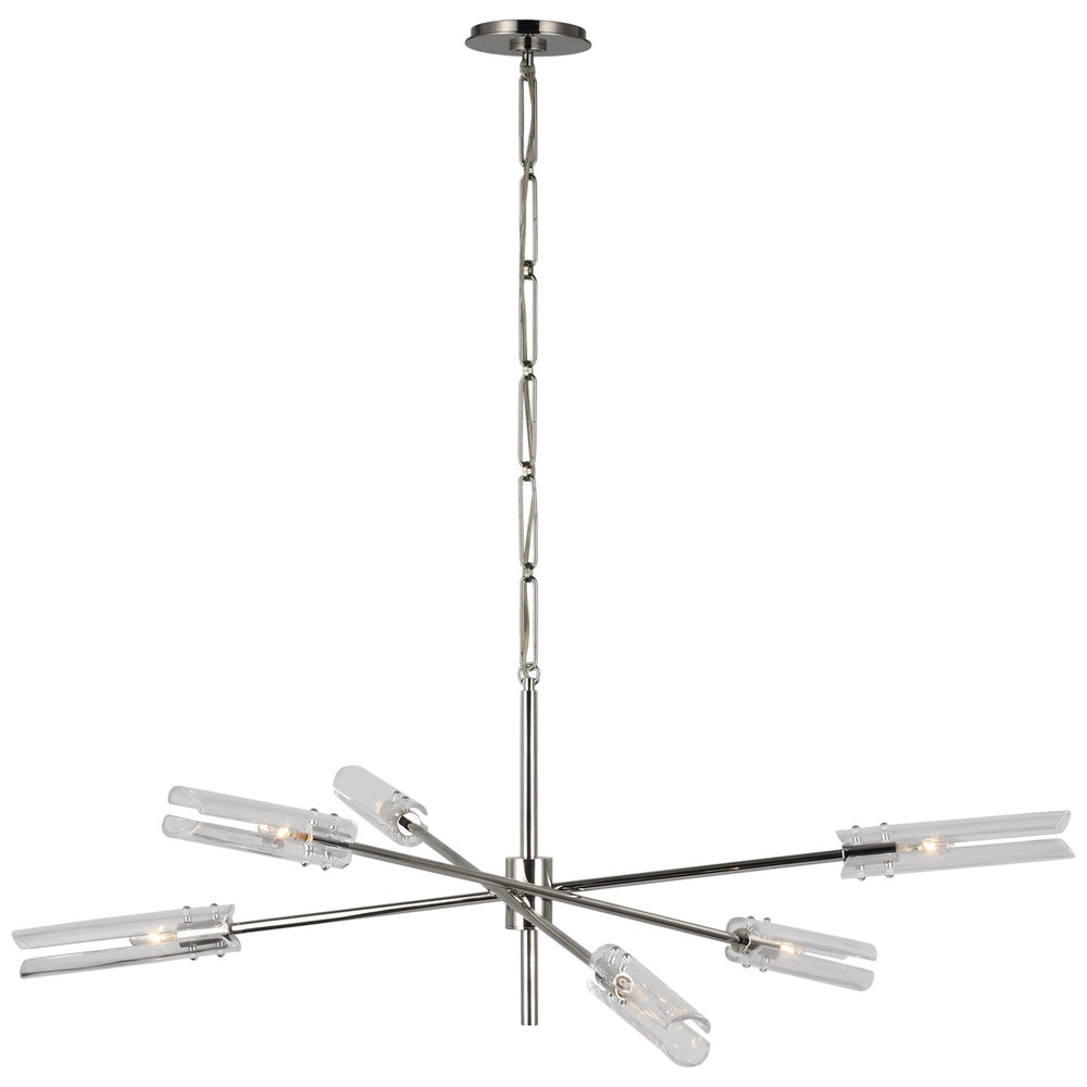 Visual Comfort Signature Canada - LED Chandelier - Casoria - Polished Nickel- Union Lighting Luminaires Decor