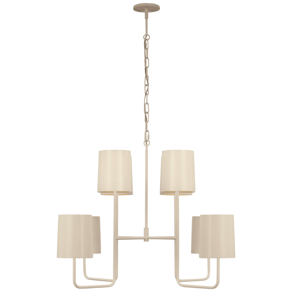 Visual Comfort Signature Canada - LED Chandelier - Go Lightly - China White- Union Lighting Luminaires Decor