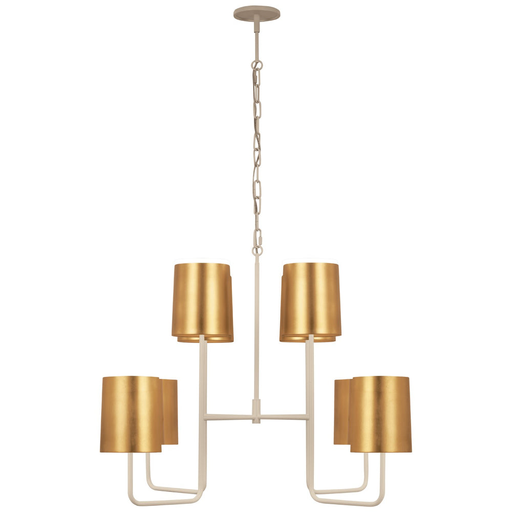 Visual Comfort Signature Canada - LED Chandelier - Go Lightly - China White- Union Lighting Luminaires Decor