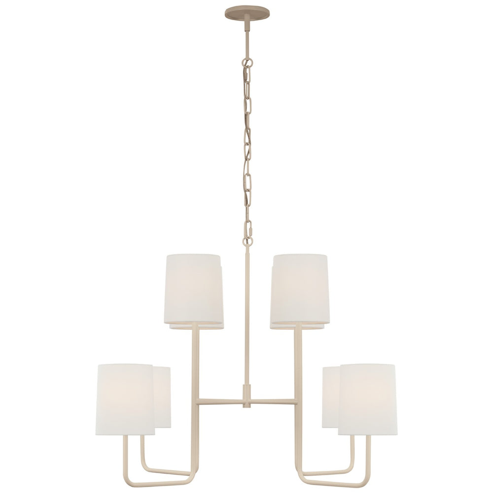 Visual Comfort Signature Canada - LED Chandelier - Go Lightly - China White- Union Lighting Luminaires Decor