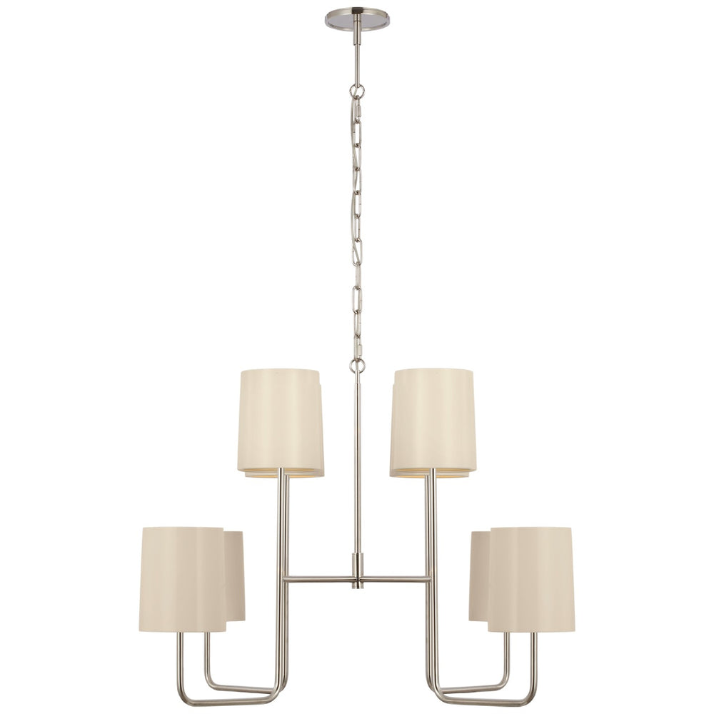 Visual Comfort Signature Canada - LED Chandelier - Go Lightly - Polished Nickel- Union Lighting Luminaires Decor