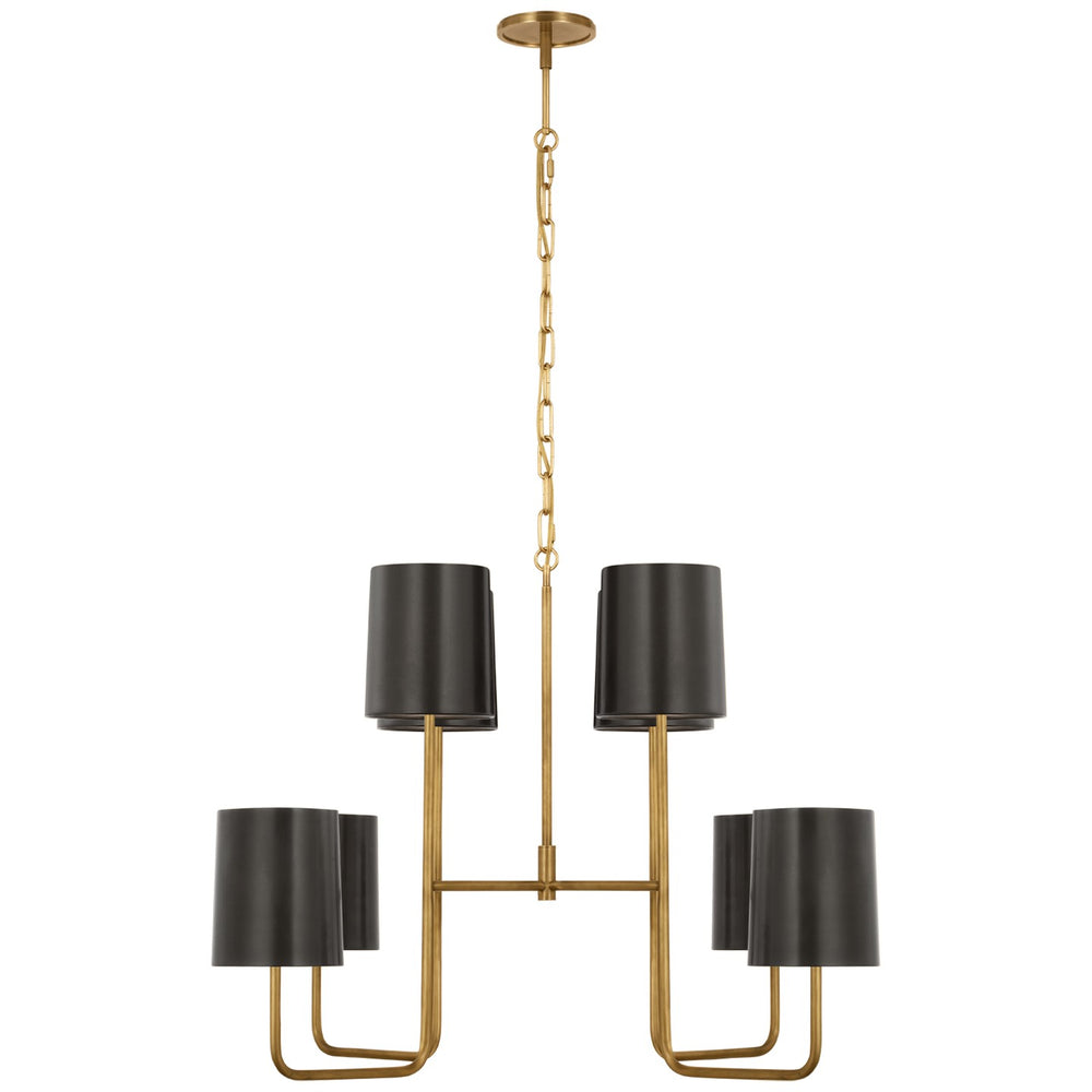 Visual Comfort Signature Canada - LED Chandelier - Go Lightly - Soft Brass- Union Lighting Luminaires Decor