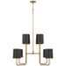 Visual Comfort Signature Canada - LED Chandelier - Go Lightly - Soft Brass- Union Lighting Luminaires Decor