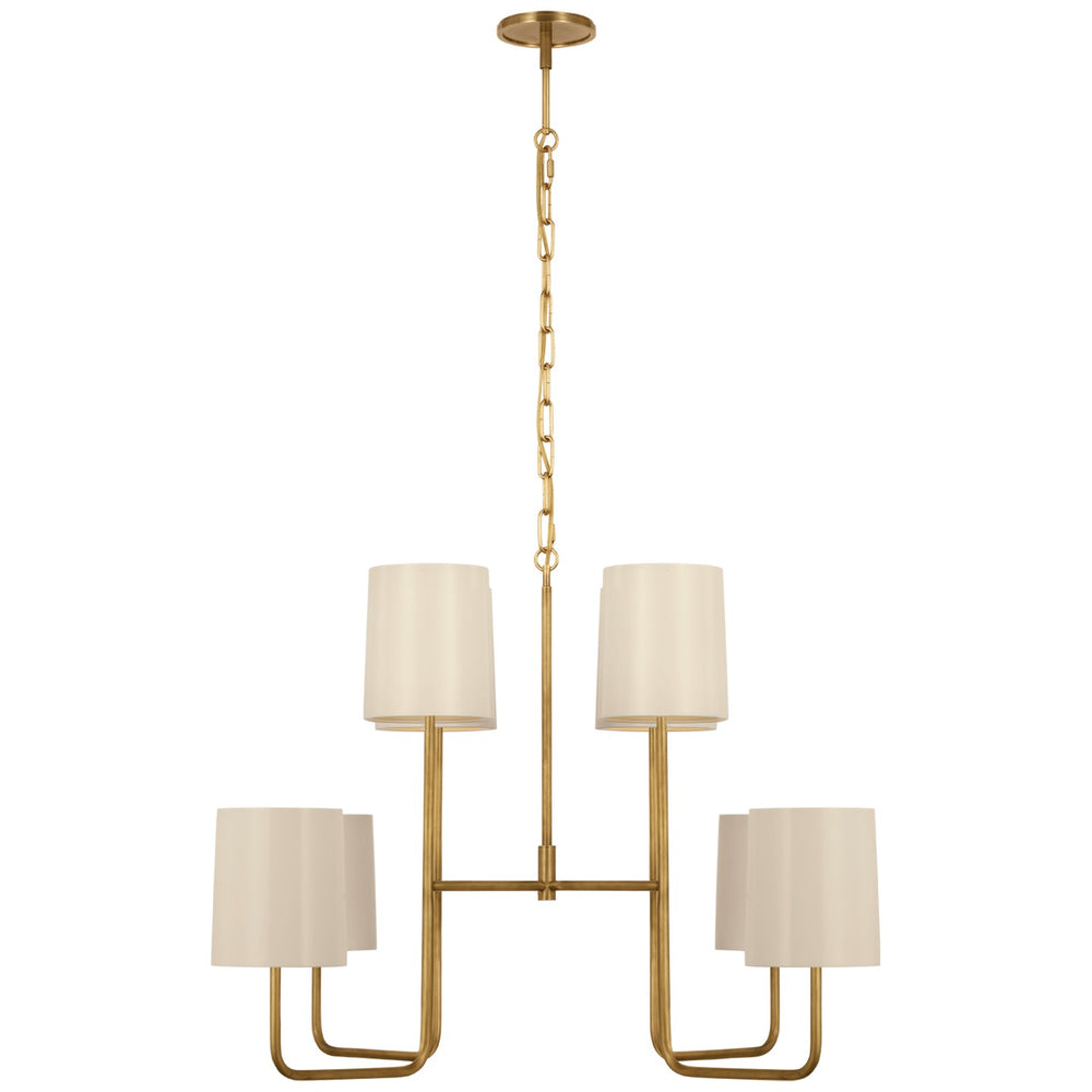 Visual Comfort Signature Canada - LED Chandelier - Go Lightly - Soft Brass- Union Lighting Luminaires Decor