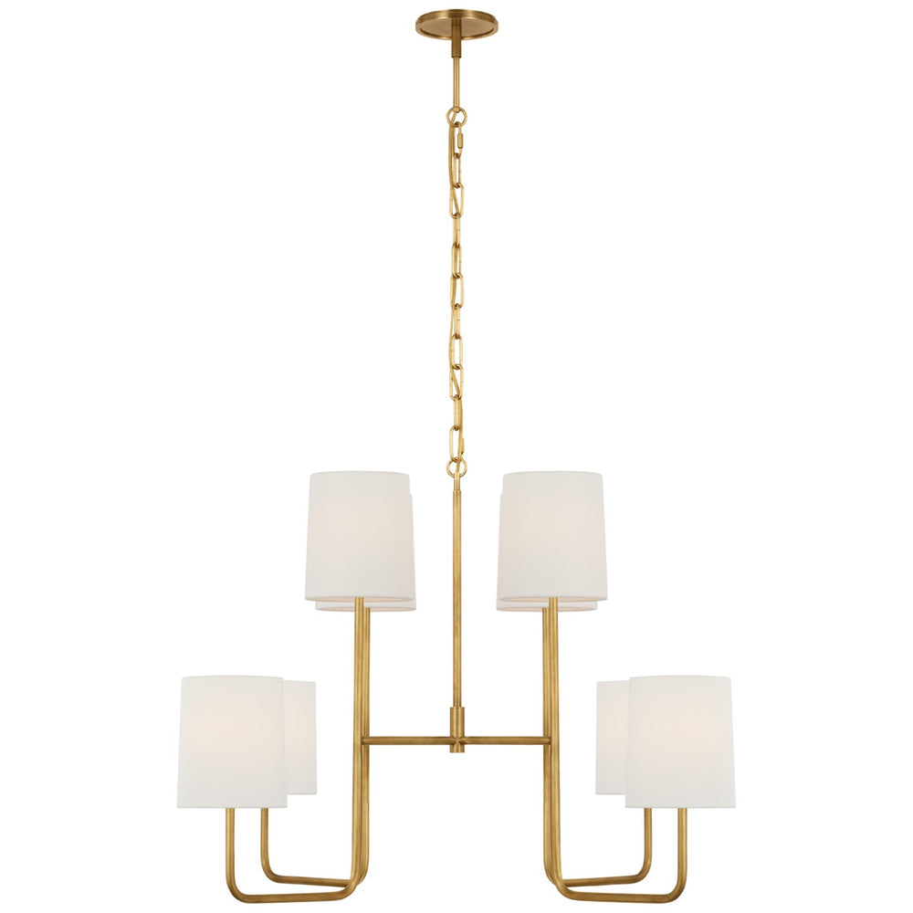 Visual Comfort Signature Canada - LED Chandelier - Go Lightly - Soft Brass- Union Lighting Luminaires Decor