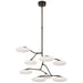 Visual Comfort Signature Canada - LED Chandelier - Brindille - Gun Metal- Union Lighting Luminaires Decor