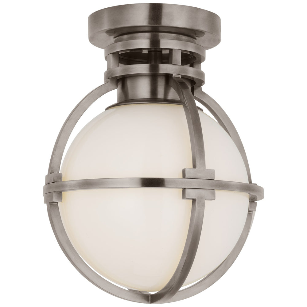 Visual Comfort Signature Canada - LED Flush Mount - Gracie - Antique Nickel- Union Lighting Luminaires Decor