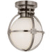 Visual Comfort Signature Canada - LED Flush Mount - Gracie - Antique Nickel- Union Lighting Luminaires Decor
