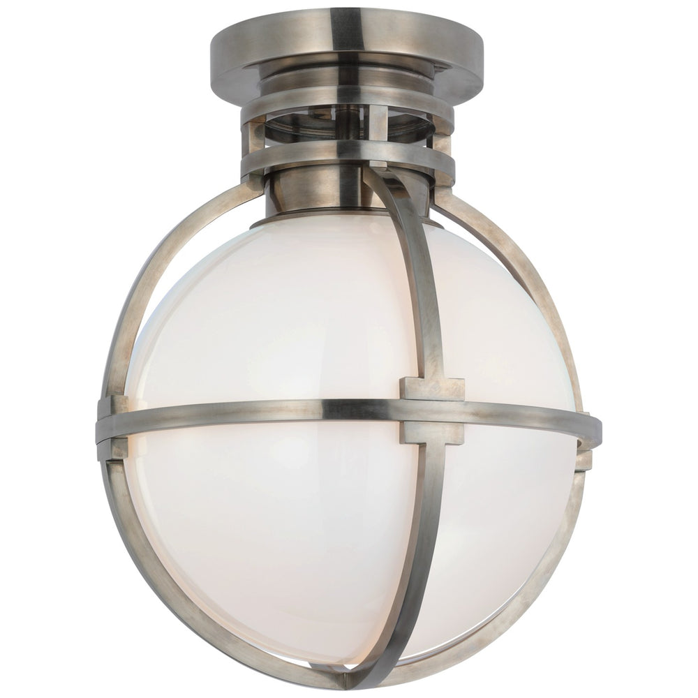 Visual Comfort Signature Canada - LED Flush Mount - Gracie - Antique Nickel- Union Lighting Luminaires Decor
