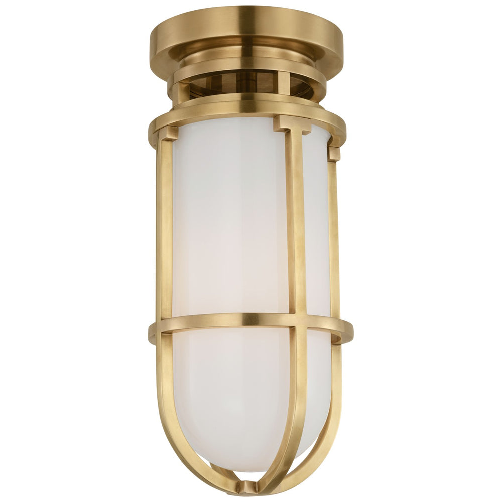 Visual Comfort Signature Canada - LED Flush Mount - Gracie - Antique-Burnished Brass- Union Lighting Luminaires Decor